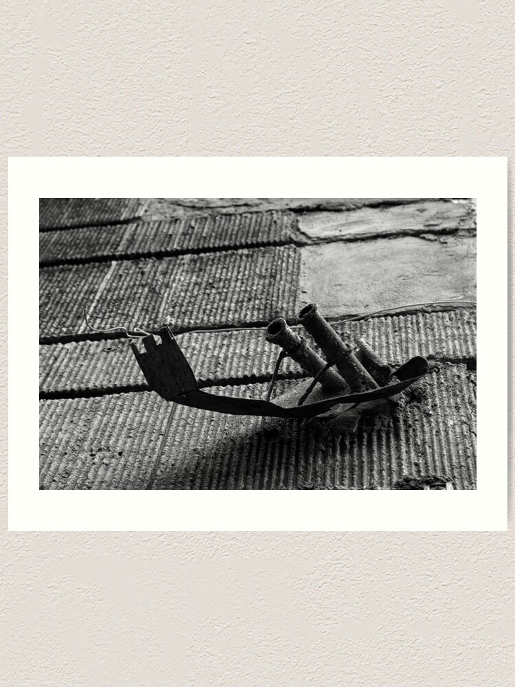 Alternate view of Flag Holder Art Print
