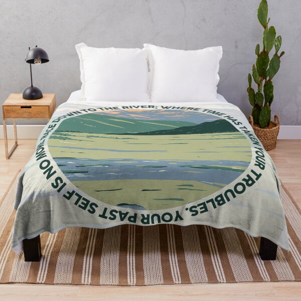 Item preview, Race down to the river; where time has taken your troubles- Lamar river designed and sold by studioarchive.