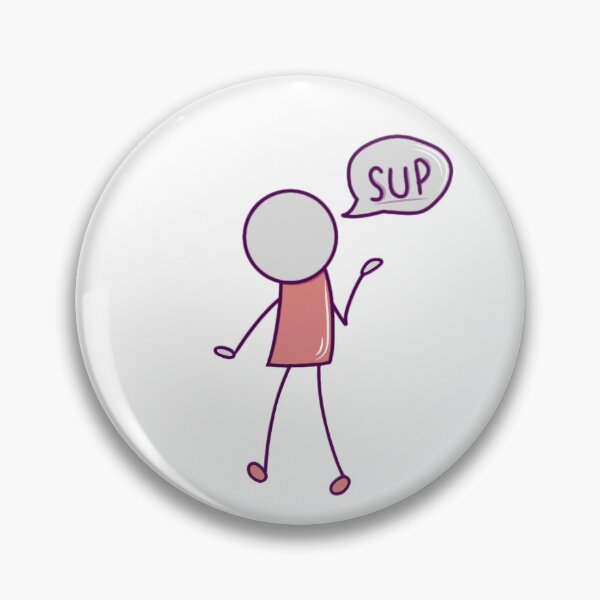 Item preview, Simple Guy Saying Sup (red) designed and sold by okkayve.