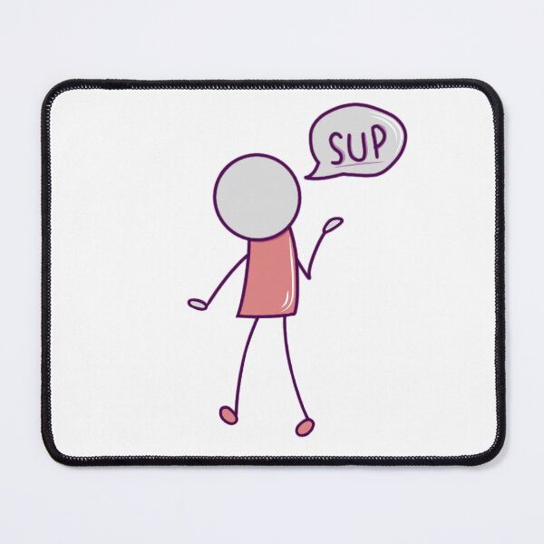 Item preview, Simple Guy Saying Sup (red) designed and sold by okkayve.