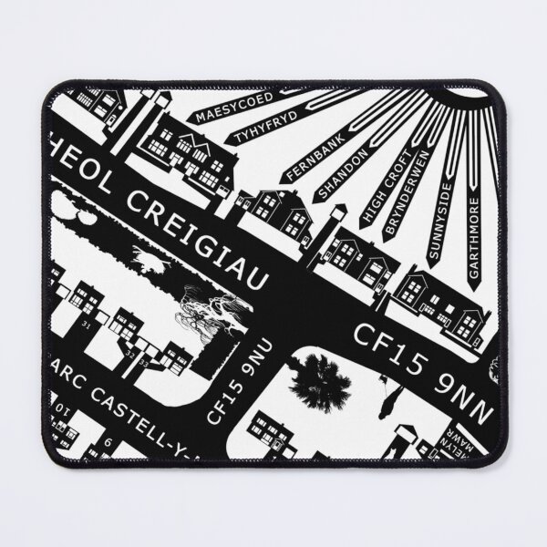 Item preview, CREIGIAU – HEOL CREIGIAU & PARC CASTELL-Y-MYNACH designed and sold by CohenOlsona.