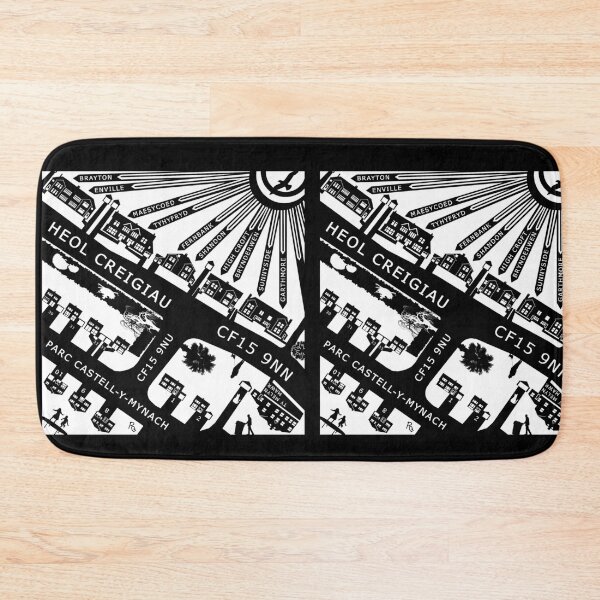 Item preview, CREIGIAU – HEOL CREIGIAU & PARC CASTELL-Y-MYNACH designed and sold by CohenOlsona.