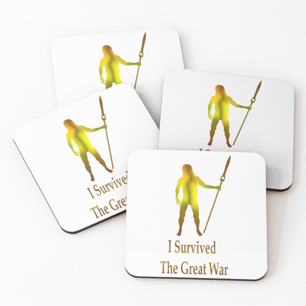 Item preview, best I Survived The Great War spear manbest USA designed and sold by SharkCoDesigns.