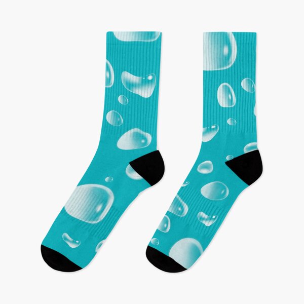 Item preview, Playful drops of water design In light blue designed and sold by mcb-jp.