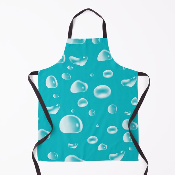 Item preview, Playful drops of water design In light blue designed and sold by mcb-jp.