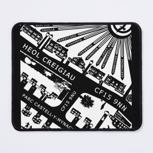 Item preview, CREIGIAU – HEOL CREIGIAU & PARC CASTELL-Y-MYNACH designed and sold by CohenOlsona.