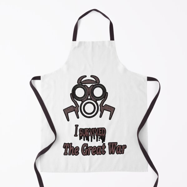 Item preview, best I Survived The Great War war mask black and whitebest USA designed and sold by SharkCoDesigns.