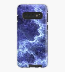Wellen Hülle & Klebefolie für Samsung Galaxy