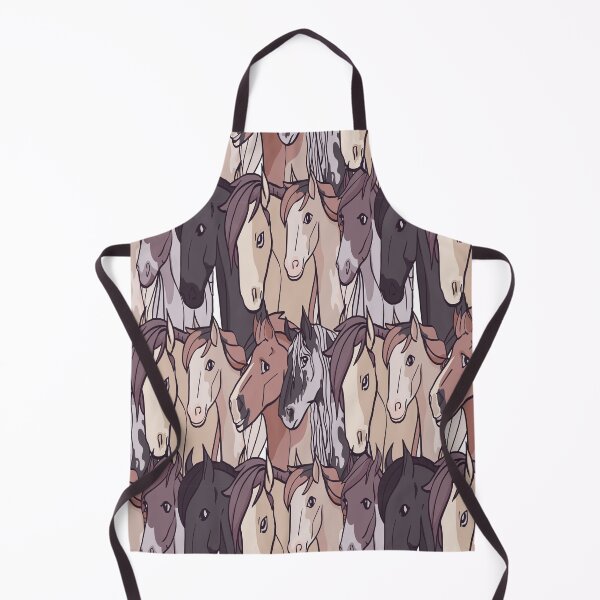 Item preview, Cute Horse Farm Pattern Design designed and sold by Best Pattern⭐⭐⭐⭐⭐.