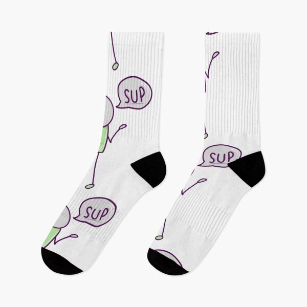 Item preview, Simple Guy Saying Sup (green) designed and sold by okkayve.
