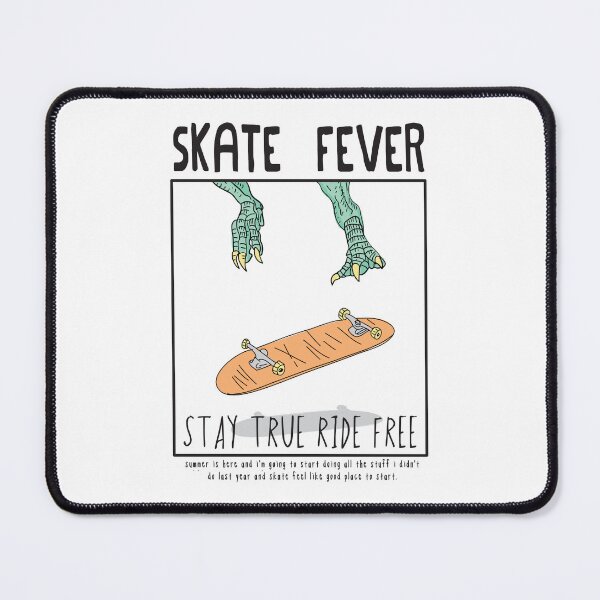 Item preview, Skate Fever Stay True Ride Free designed and sold by zoripet Store.