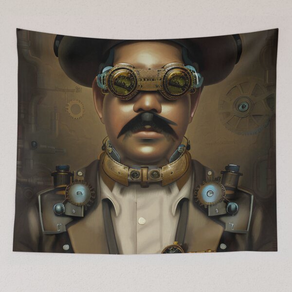 Item preview, Pancho Villa Steampunk designed and sold by PaigeCompositor.