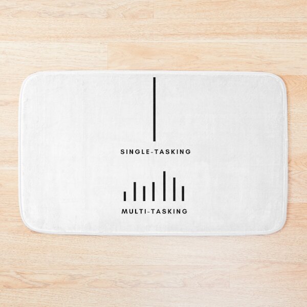 Item preview, Single vs Multi-Tasking designed and sold by FOREVER Motivated.
