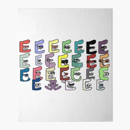 Alphabet Lore letter j Art Board Print for Sale by TheHappimess