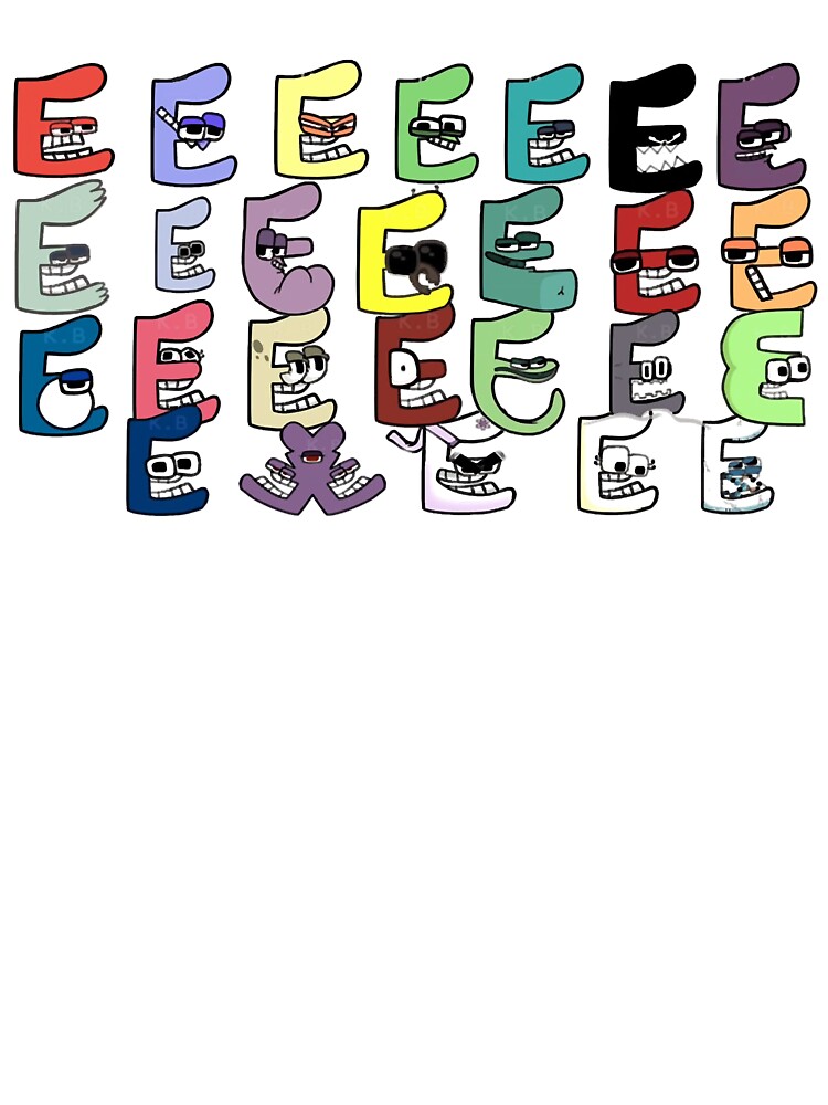 Alphabet Lore But It Is Emoji (A-F) Part 1 