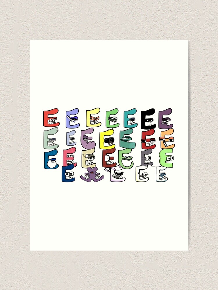 Alphabet Lore a Poster for Sale by YupItsTrashe