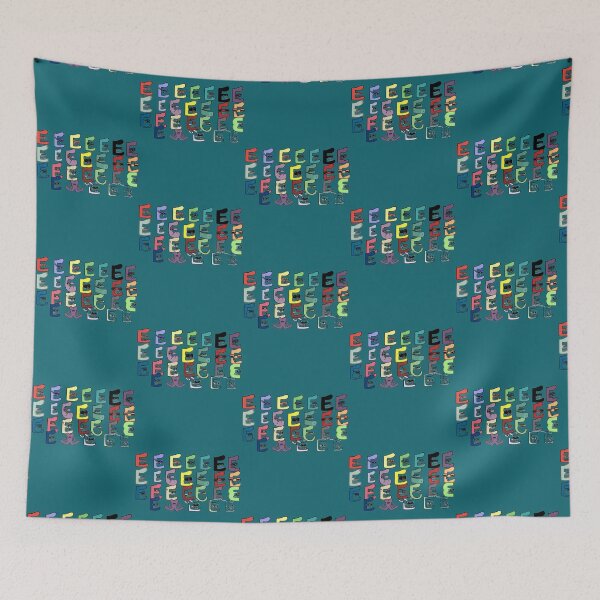 Item preview, Alphabet Lore but everyone is e designed and sold by TheHappimess.
