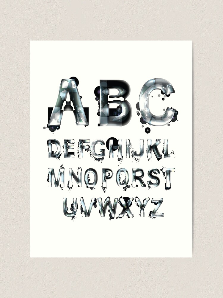 Alphabet Lore M Photographic Print for Sale by TheHappimess