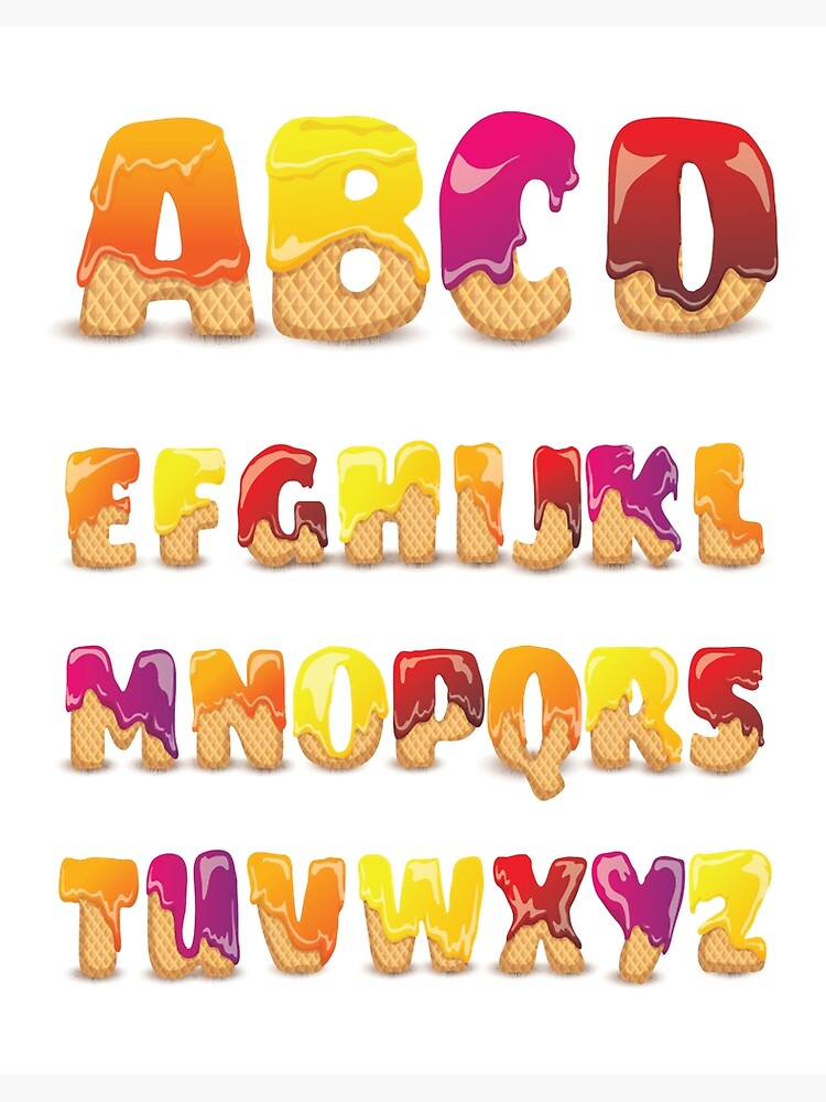 alphabet lore U | Art Board Print