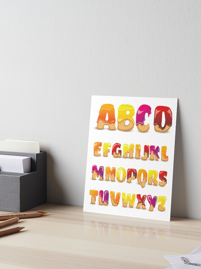 Alphabet Lore Series Art Board Print for Sale by Ezz-Design, alphabet lore  abc