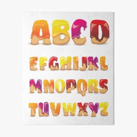 Emotion Letter A Alphabet Lore, Angry Latter Alphabet Lore Art Board Print  for Sale by zackup