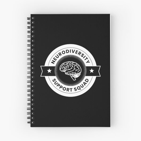 Item preview, neurodiversity support squad 01 - white designed and sold by missninjacookie.