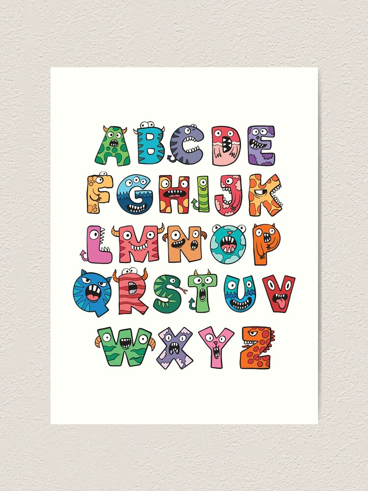 Emotion Letter A Alphabet Lore, Angry Latter Alphabet Lore Photographic  Print for Sale by zackup