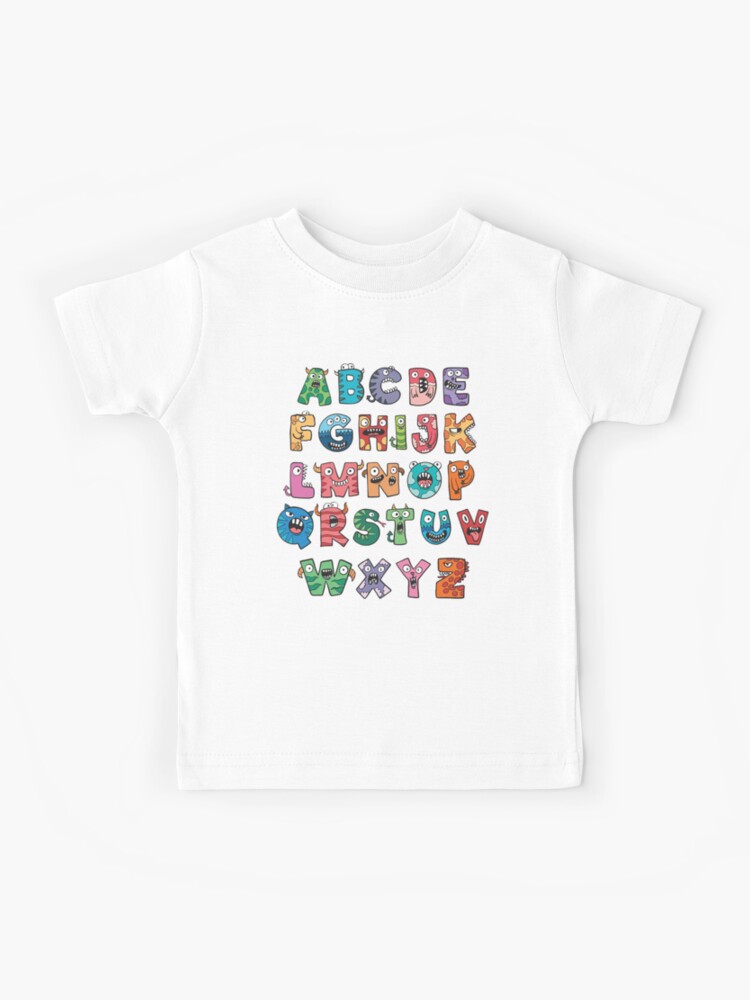  Costume Outfits Alphabet Lore Boys Letter A - Z Kids Toddler  Sweatshirt : Clothing, Shoes & Jewelry