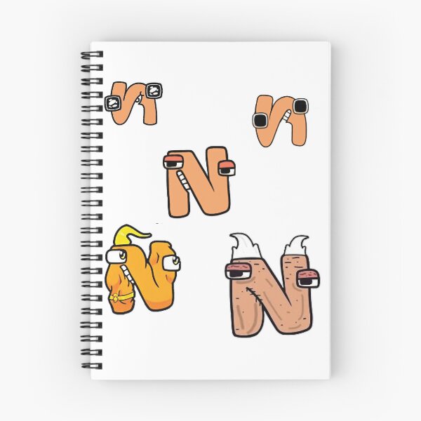 Item preview, Alphabet Lore n designed and sold by TheHappimess.
