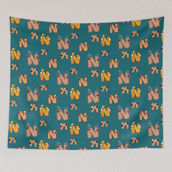 Item preview, Alphabet Lore n designed and sold by TheHappimess.
