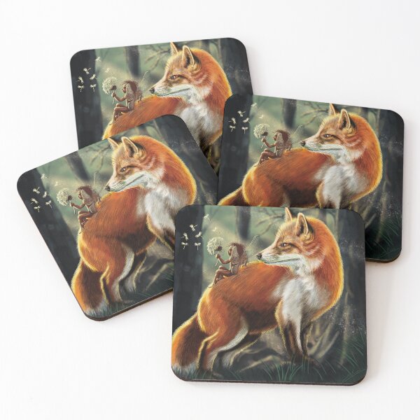 Item preview, Foxes and fairies spending the afternoon designed and sold by elerascon.