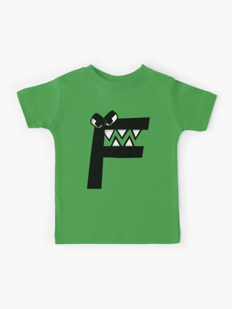 Latter F Dinosaur Alphabet Lore Unisex T-Shirt - Teeruto