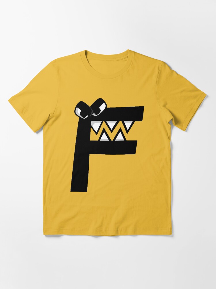 Latter F Funny Art Alphabet Lore Unisex T-Shirt - Teeruto