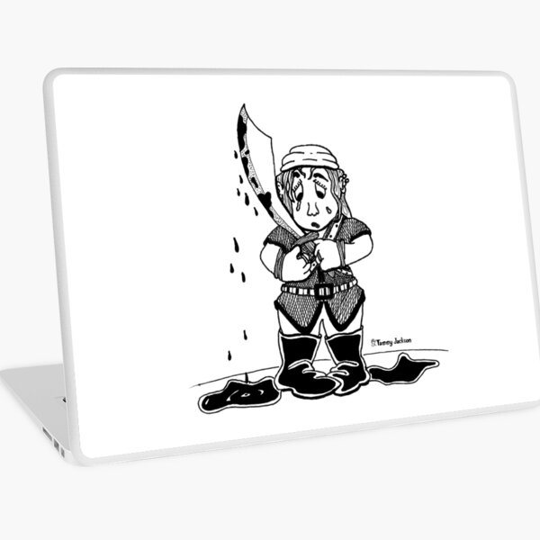 Bashful Laptop Skin