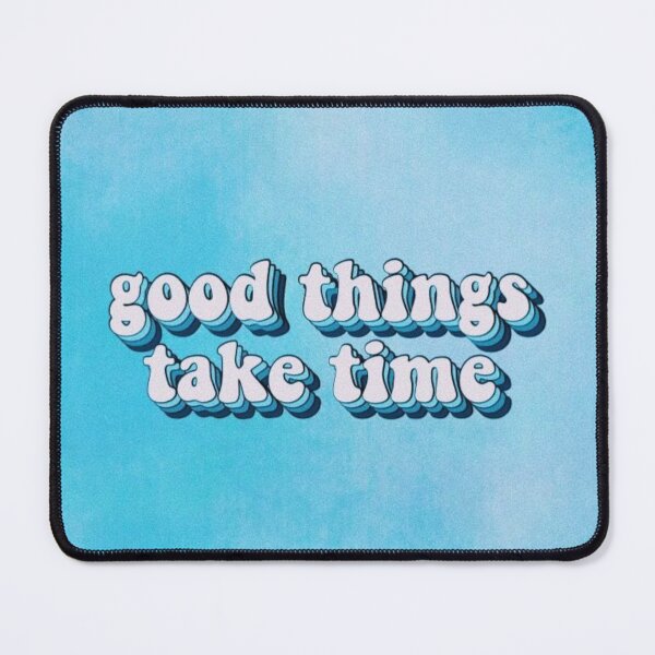Item preview, good things take time manifestation clous aesthetic Pinterest 80s retro designed and sold by Anavrisss.