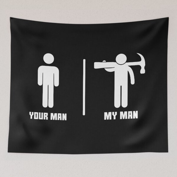 Item preview, Your Man My Carpenter Man, Carpenters, Carpentry designed and sold by Tee Hub.