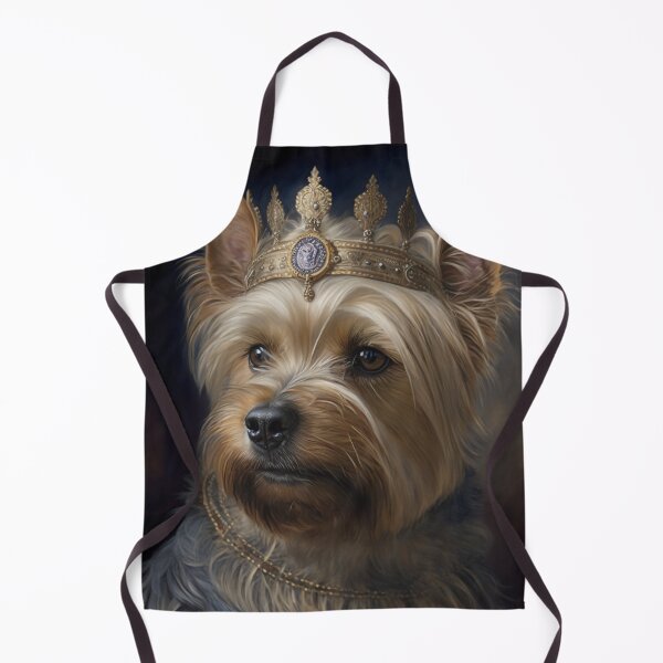 Item preview, Medieval Silky Terrier Queen designed and sold by DankCards.