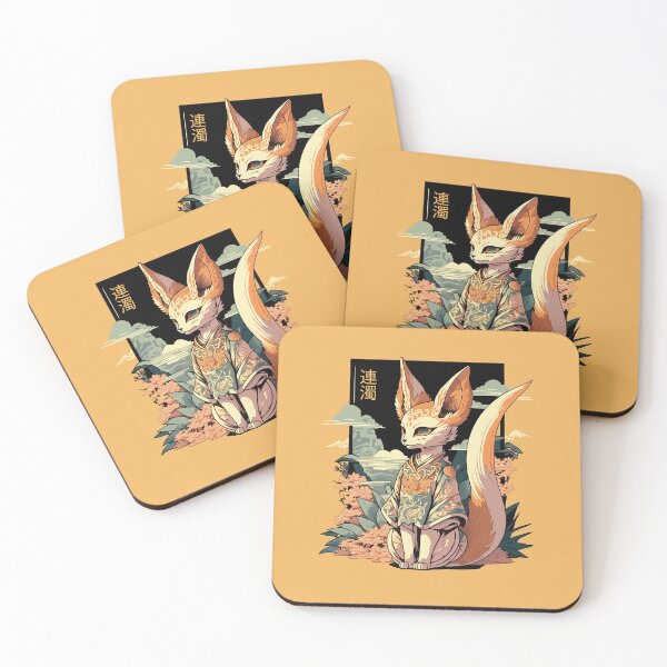 Aperçu de l'œuvre J'aime les Fennecs créée et vendue par ChasmicArt.