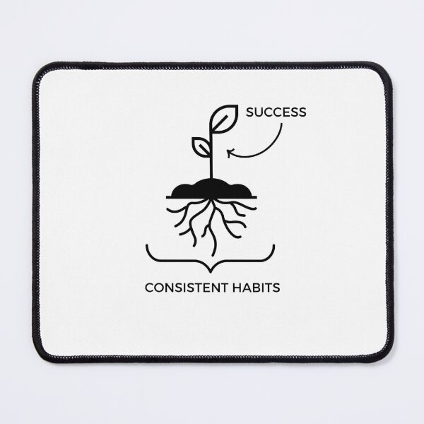 Item preview, Consistent Habits vs Success designed and sold by FOREVER Motivated.