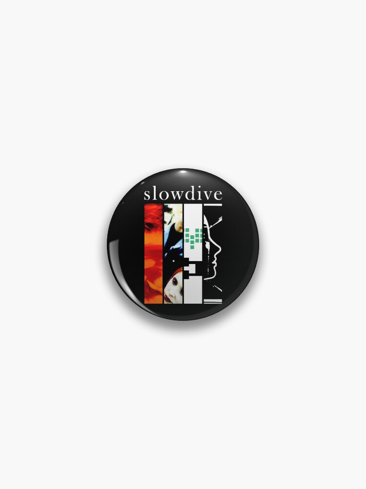 Thumbnail 1 of 3, Pin, Slowdive - Discography designed and sold by ShopThreadHouse.