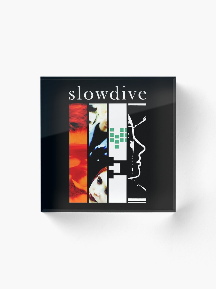 Thumbnail 1 of 5, Acrylic Block, Slowdive - Discography designed and sold by ShopThreadHouse.