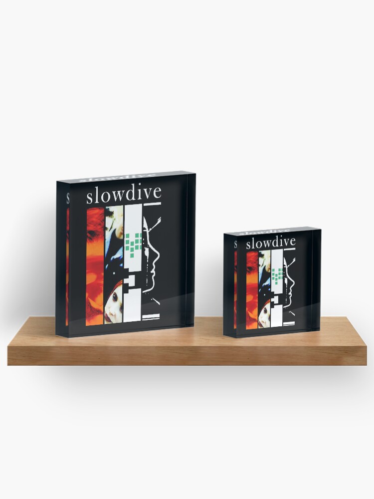 Thumbnail 3 of 5, Acrylic Block, Slowdive - Discography designed and sold by ShopThreadHouse.