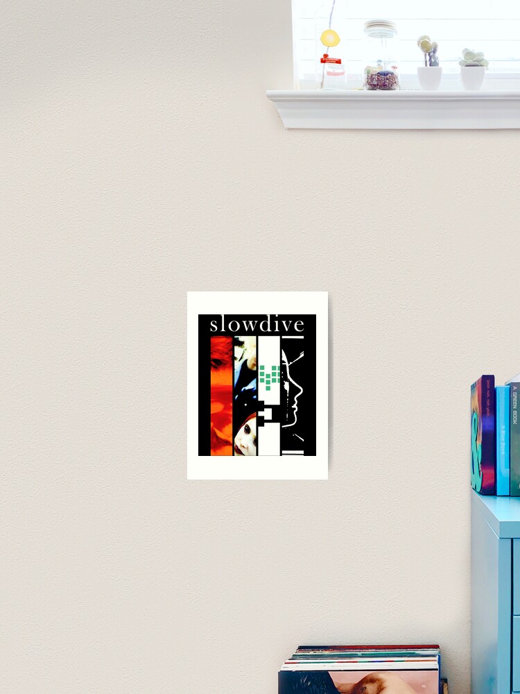 Thumbnail 2 of 3, Art Print, Slowdive - Discography designed and sold by ShopThreadHouse.
