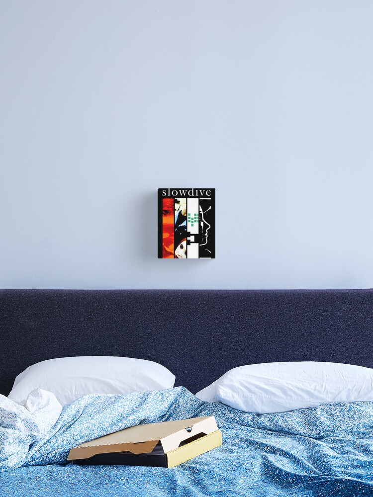 Thumbnail 2 of 3, Canvas Print, Slowdive - Discography designed and sold by ShopThreadHouse.
