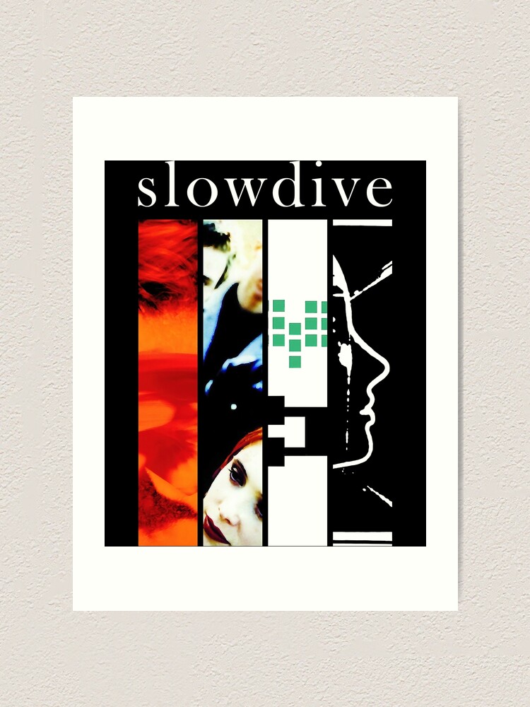 Thumbnail 1 of 3, Art Print, Slowdive - Discography designed and sold by ShopThreadHouse.
