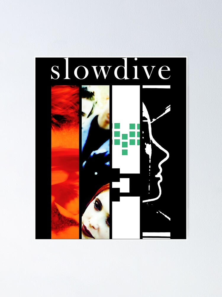 Thumbnail 1 of 3, Poster, Slowdive - Discography designed and sold by ShopThreadHouse.