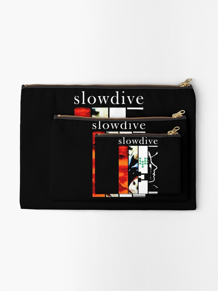Thumbnail 2 of 4, Zipper Pouch, Slowdive - Discography designed and sold by ShopThreadHouse.