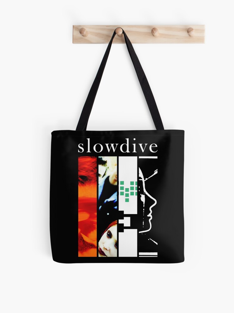 Thumbnail 1 of 2, Tote Bag, Slowdive - Discography designed and sold by ShopThreadHouse.