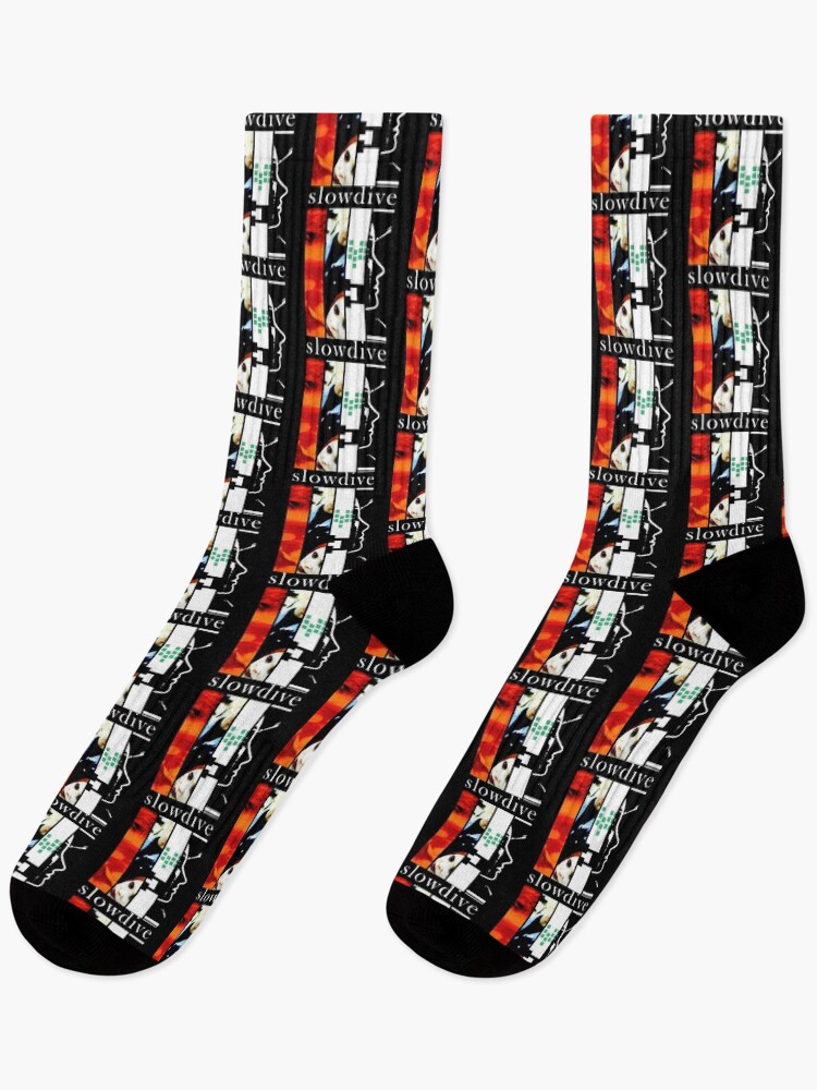 Thumbnail 1 of 5, Socks, Slowdive - Discography designed and sold by ShopThreadHouse.