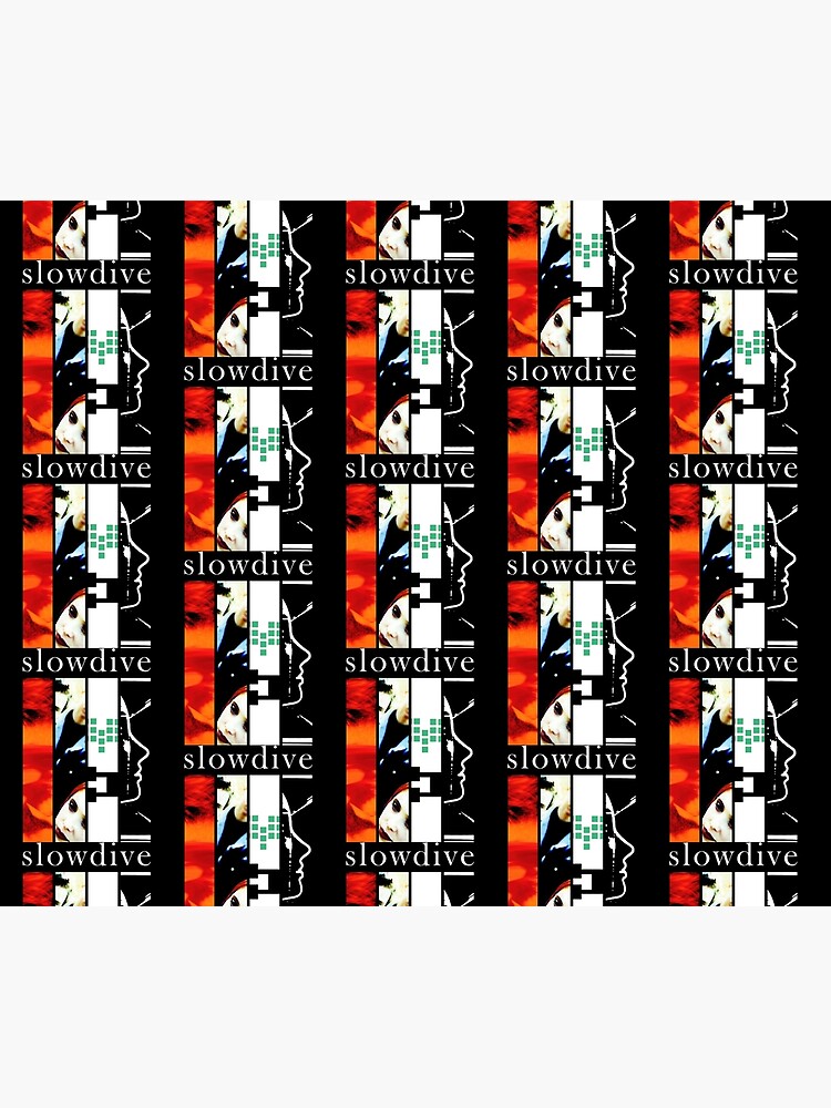 Thumbnail 6 of 6, Throw Blanket, Slowdive - Discography designed and sold by ShopThreadHouse.
